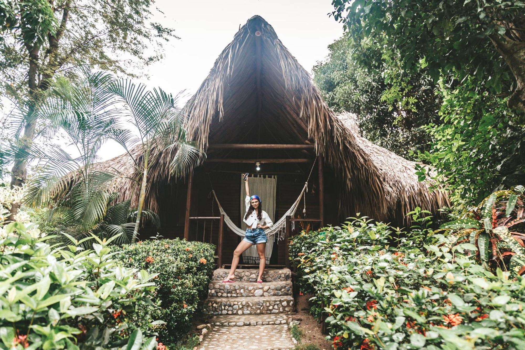Cabana Wiwa Tayrona Лос-Наранхос Екстер'єр фото